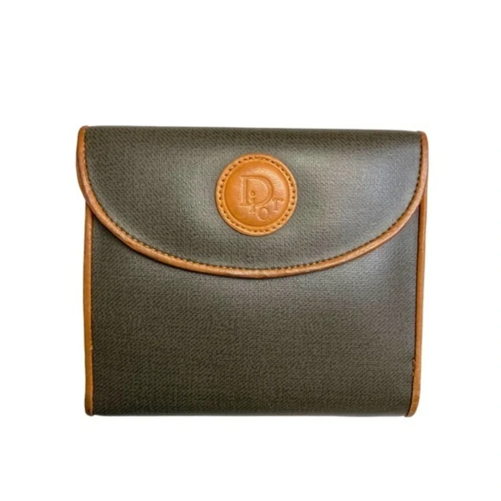 Christian Dior vintage compact wallet